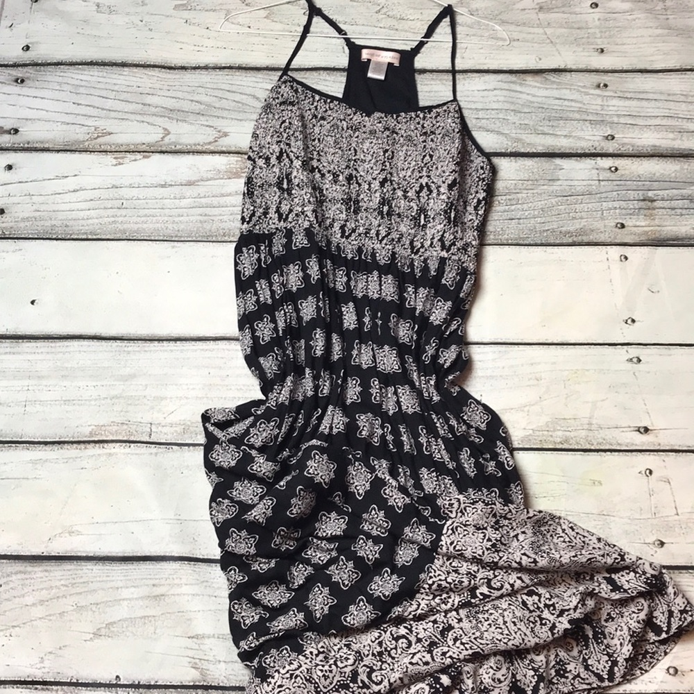 Band of Gypsies smocked maxi dress